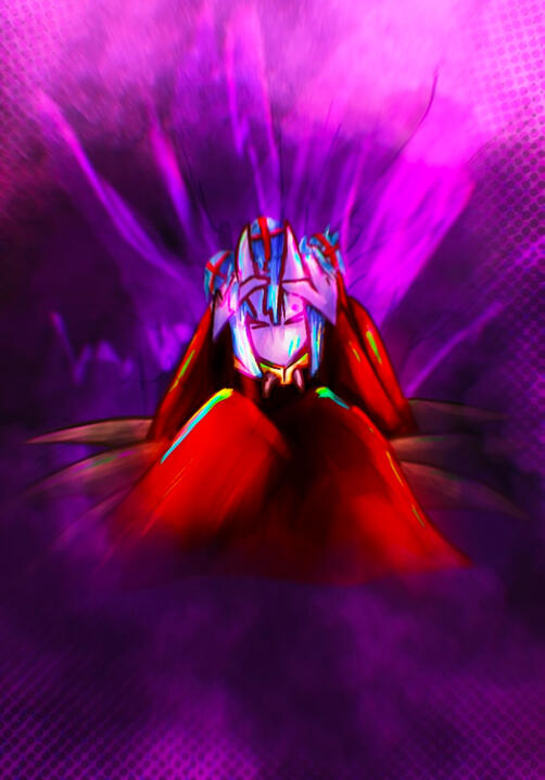 Cardgame Illustration of Ortomnia the Cardgame