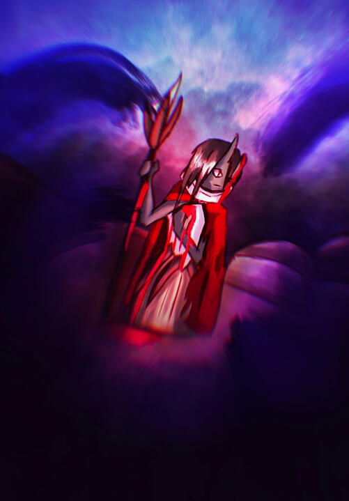 Cardgame Illustration of Ortomnia the Cardgame