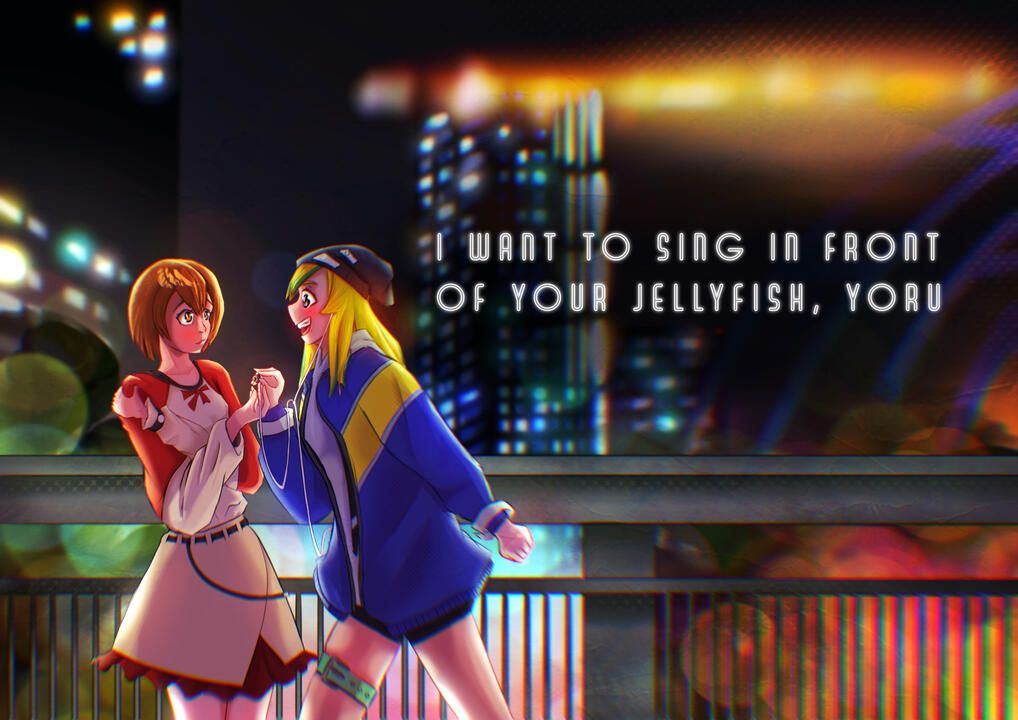 Fanart of 'Jellyfish can't swim in the Night'