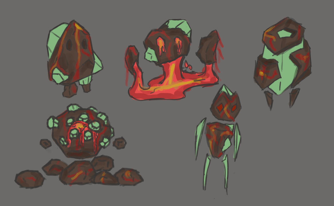 Inhabitants of the Lava-Society