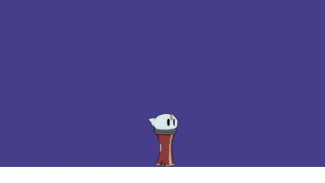 Dashanimation of a Character